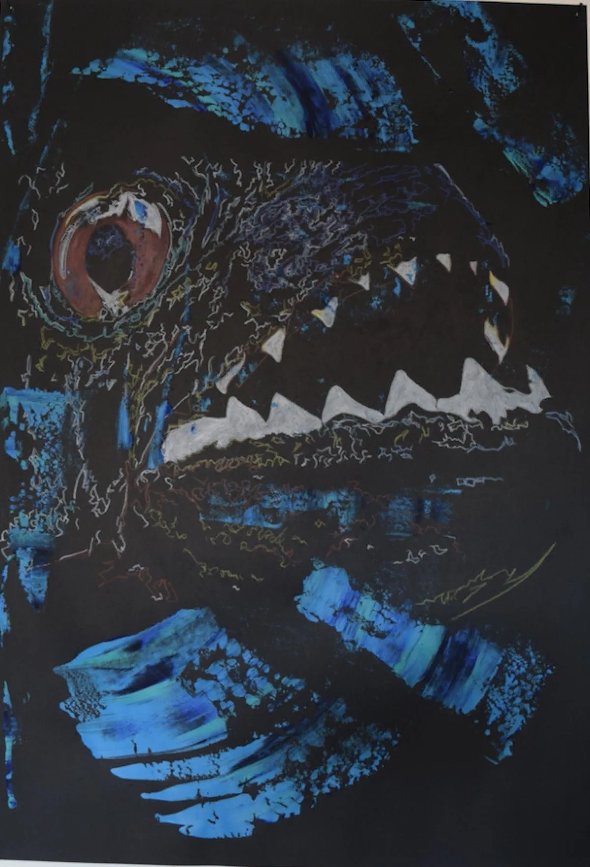 PIRAÑA AMAZONICA, œuvre de Sebasfixiarte Vélez Baena