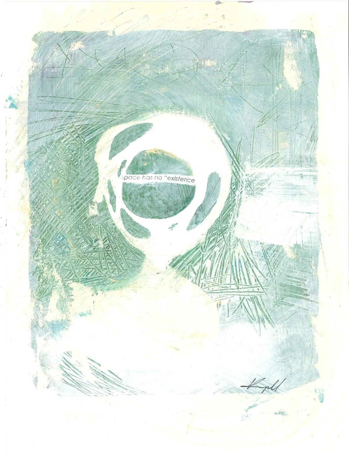 space, œuvre de magdalene kourti