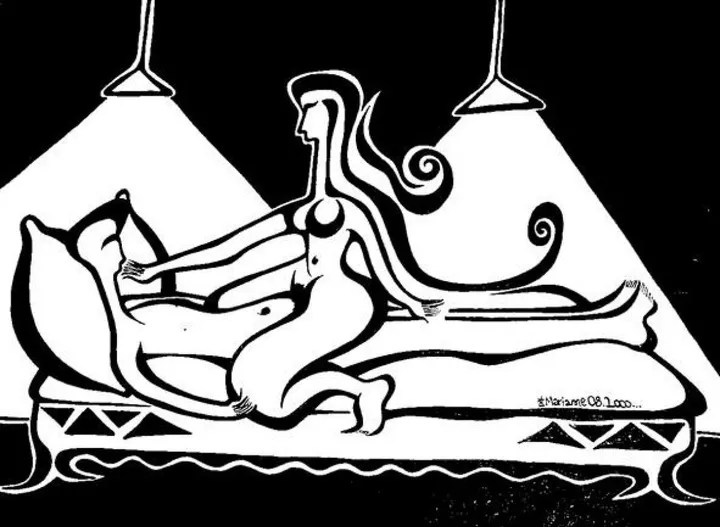 la chambre, œuvre de Marianne Thoyer