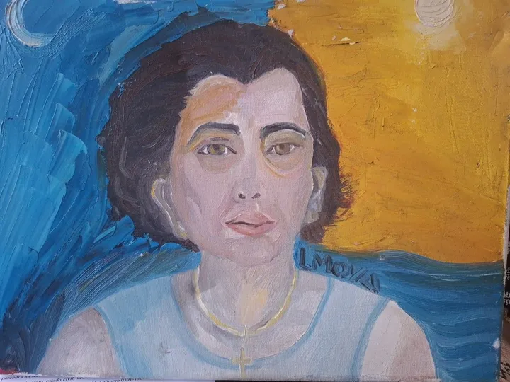 Selfportrait, œuvre de Ligia Moya