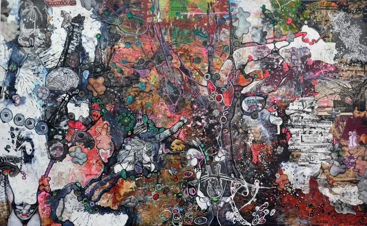 Voyage dans le temps, œuvre de Aurélie Lemille