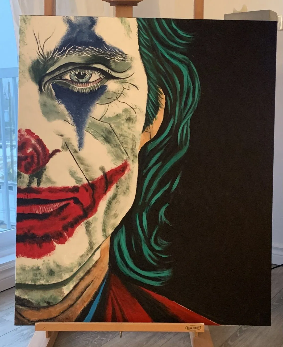 Joker, œuvre de Izabel Dion