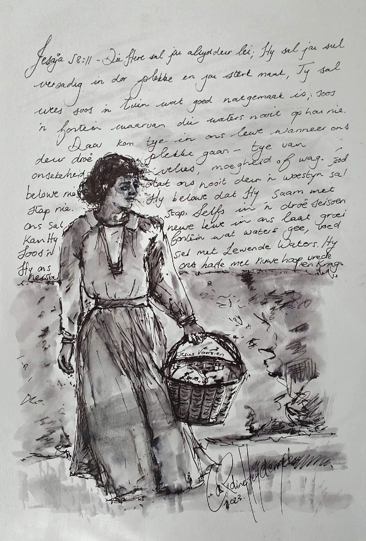 Faith, œuvre de Caroline Heydenrych