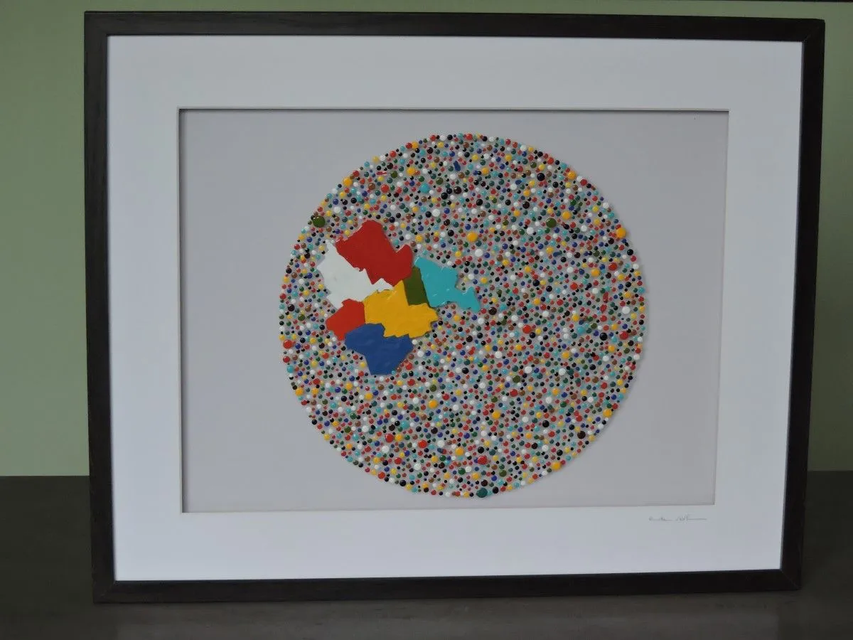 Un si joli petit village 2, œuvre de Rita Vandenherrewegen