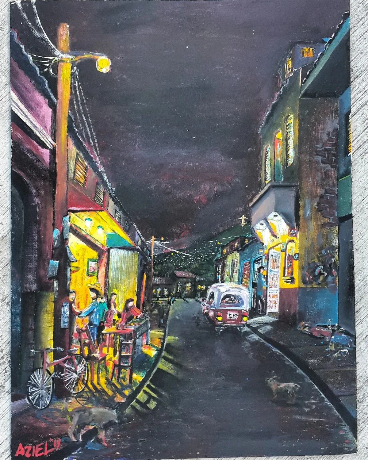 Cerro Grande, œuvre de Aziel Barrientos