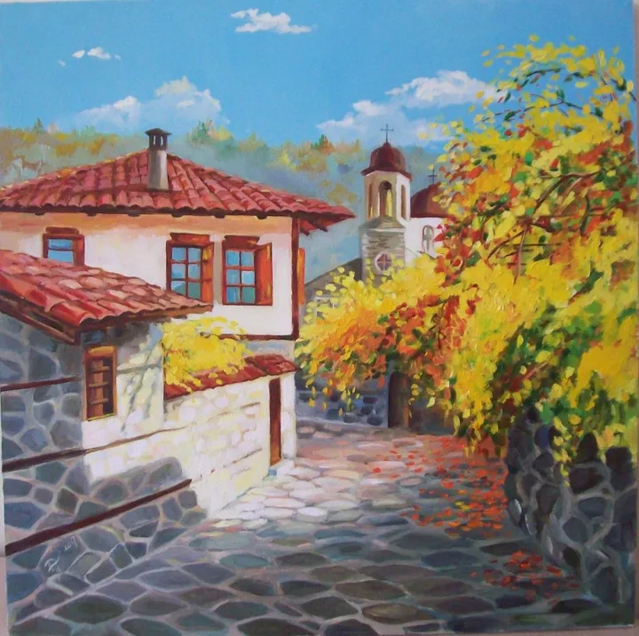 Bulgarian village, œuvre de Ralitsa Petrova