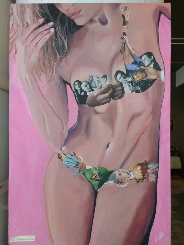 Intimité, artwork by d 'elle