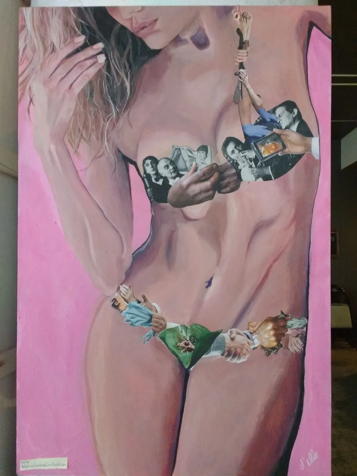 Intimité, artwork by d 'elle