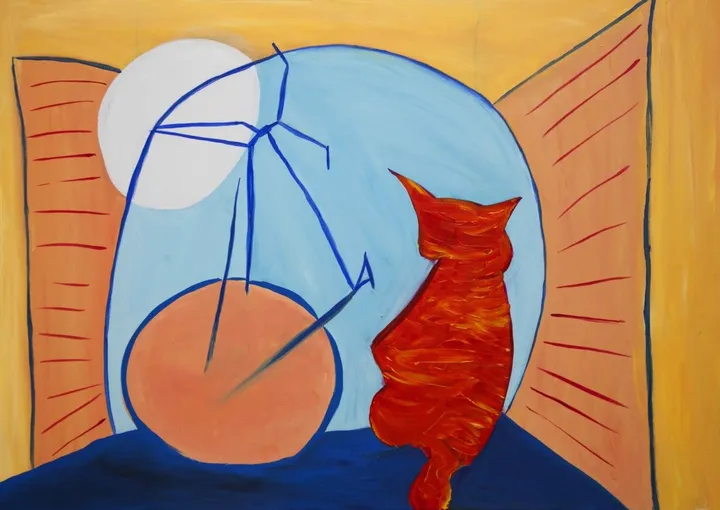 Bike and the Cat, œuvre de Gigi Martins