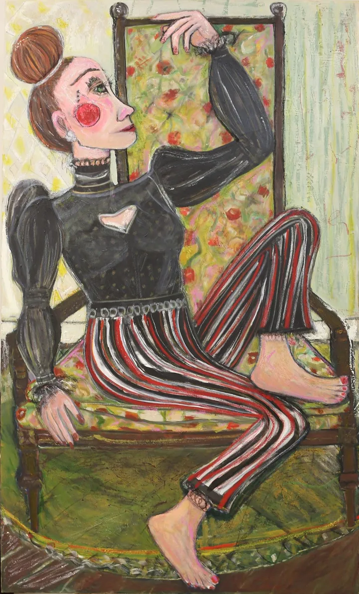 LA DANSEUSE, œuvre de Nicole Laurin