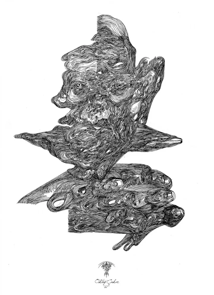 father, artwork by Oktay çak?r