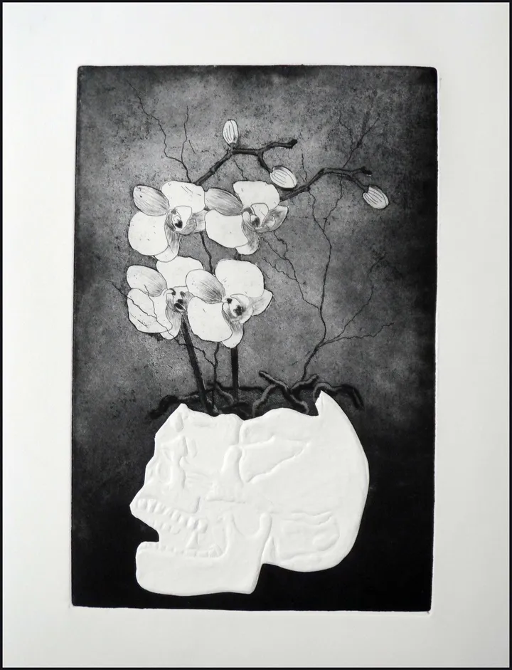 Orchid 2, œuvre de Louis Kok
