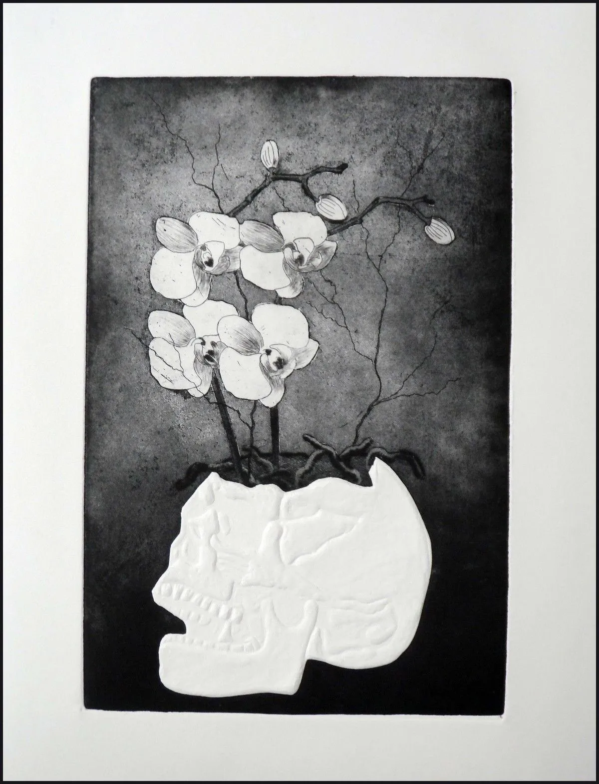 Orchid 2, artwork by Louis Kok