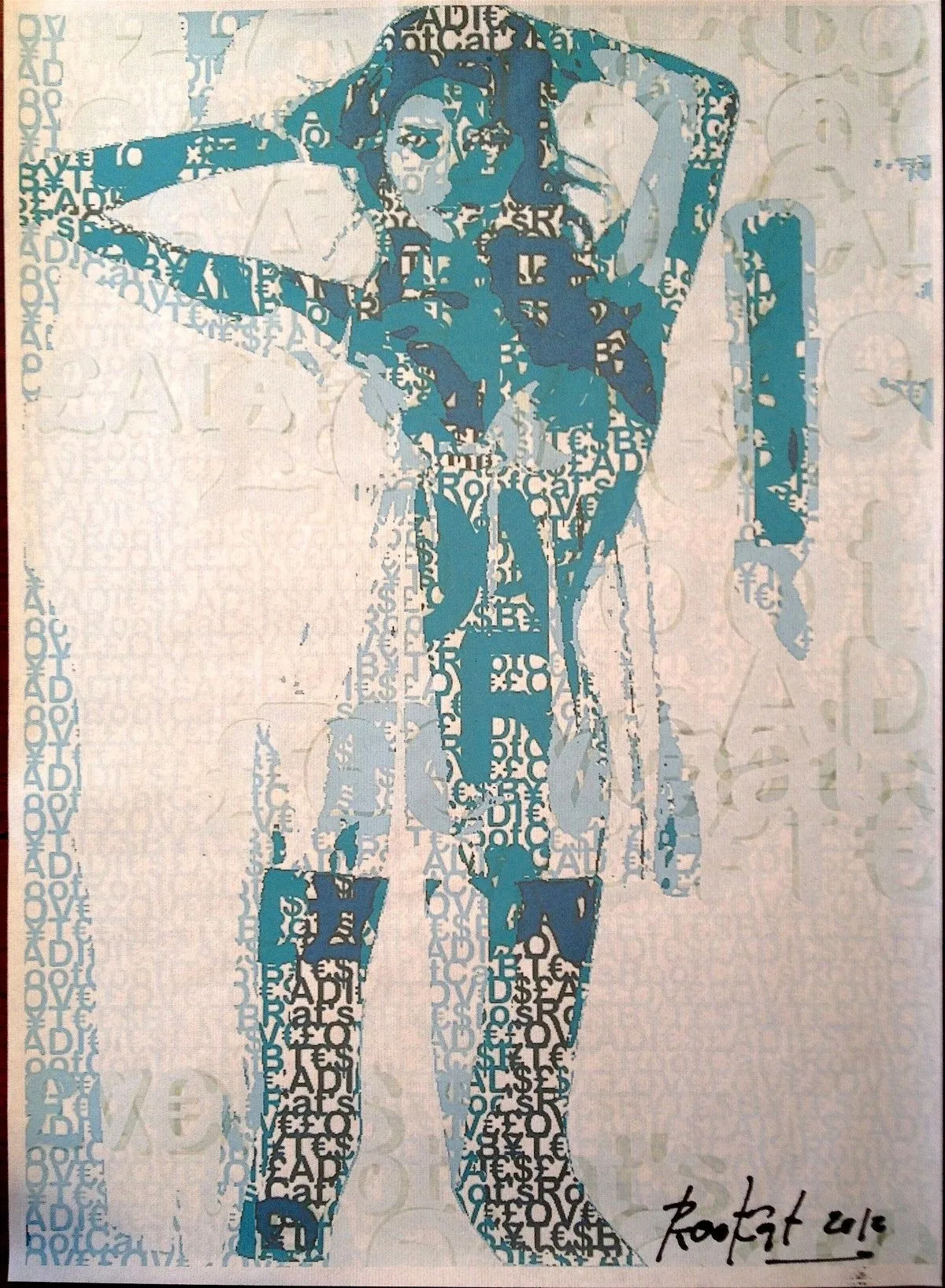 Dancing Blues, artwork by * RootCat