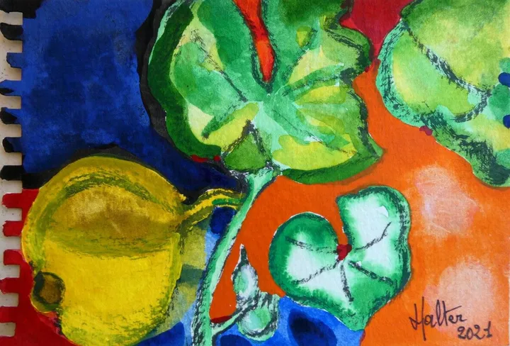 Courge, artwork by Alain HALTER