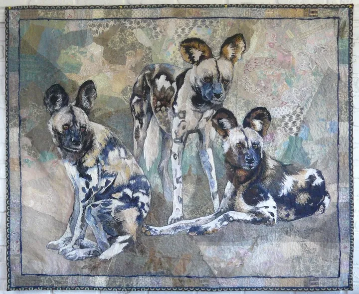 The Three Watchers, œuvre de Kathryn Harmer Fox