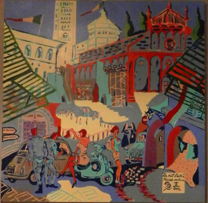 "Il duomo", artwork by Patrick Bergès