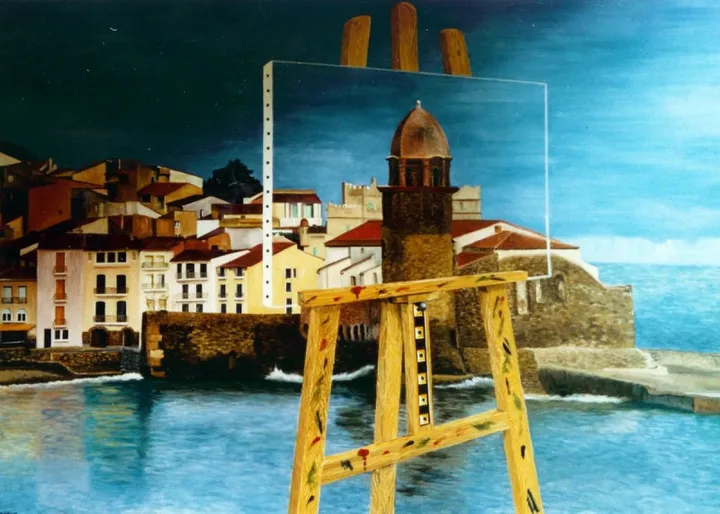FICTION A COLLIOURE, artwork by PIERRE BARCELO