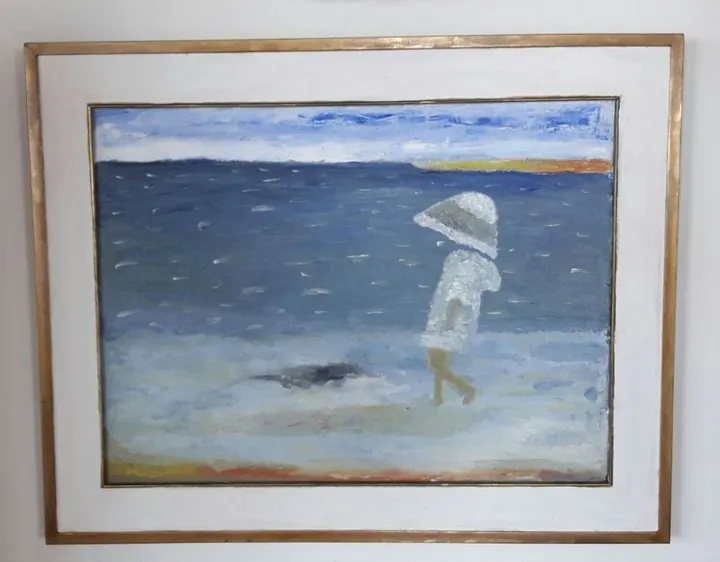 The sea and me, artwork by Stankevicaite .