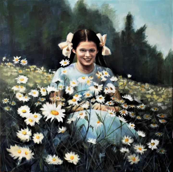 flowers, œuvre de Magdalena Wozniak-Melissourgaki