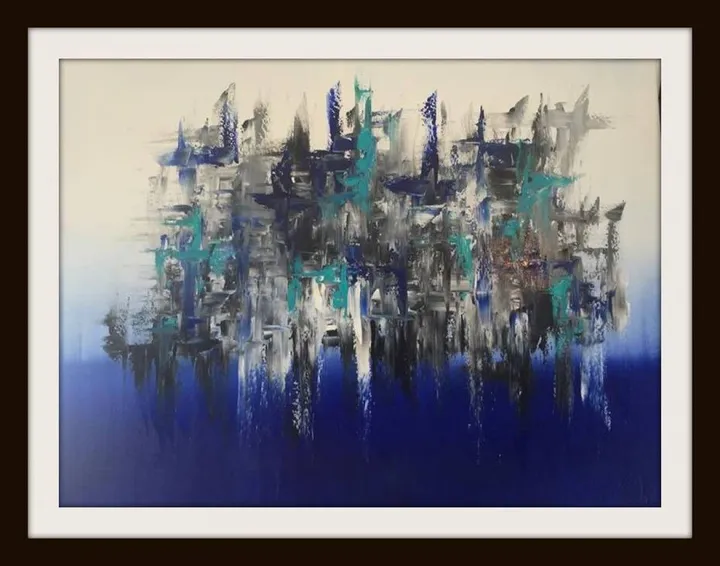 ville, artwork by Peinture Melanie