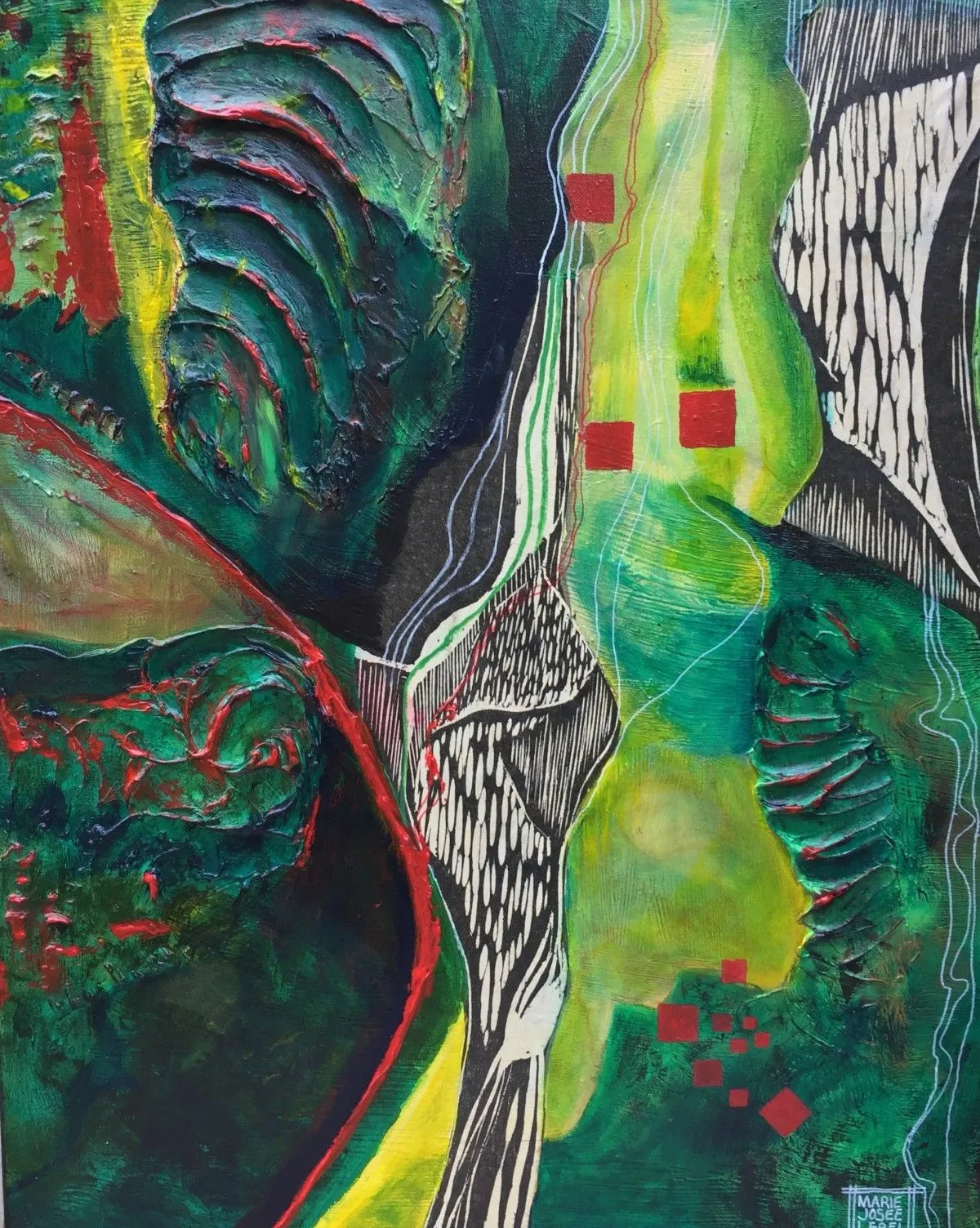 Jordanie, version 1, artwork by Mjlebel Artiste