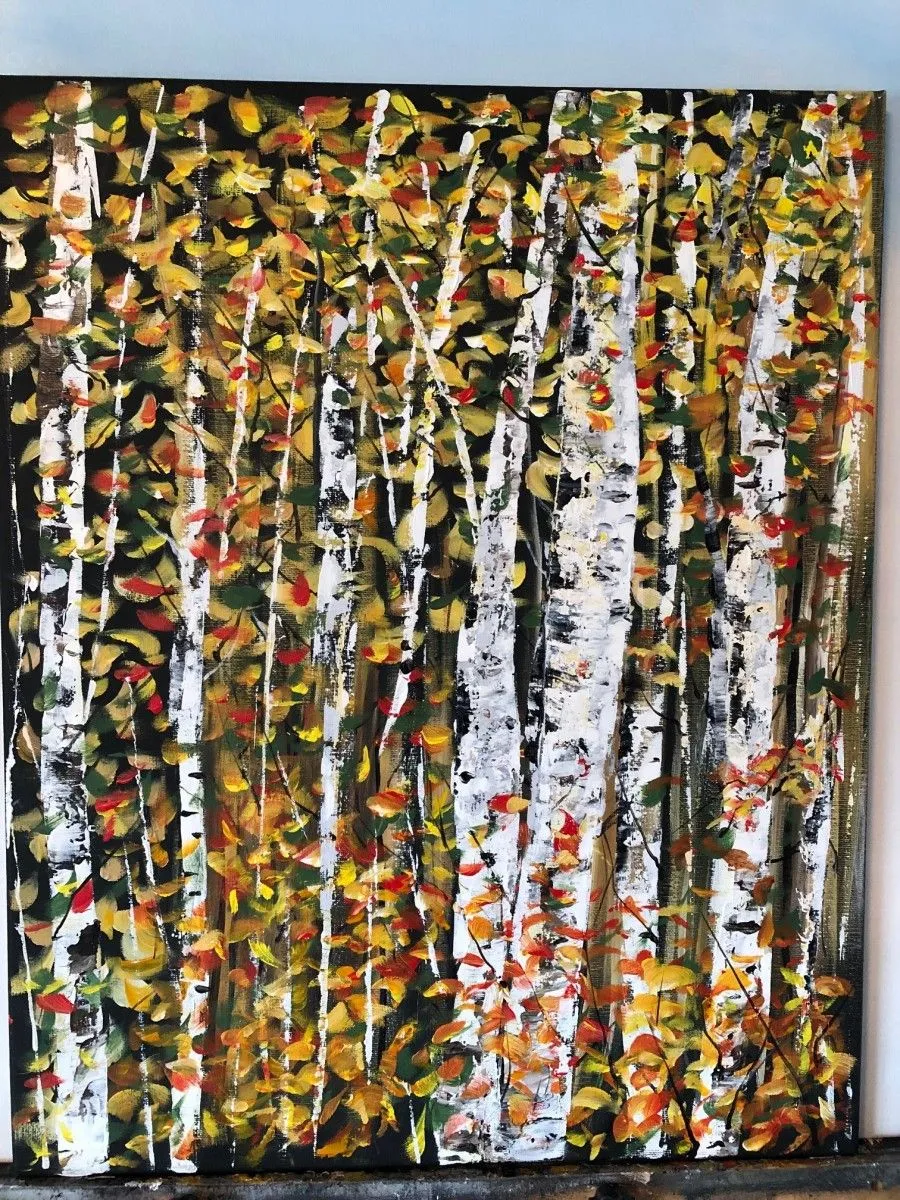 éclat d'automne, artwork by Danielle Quevillon