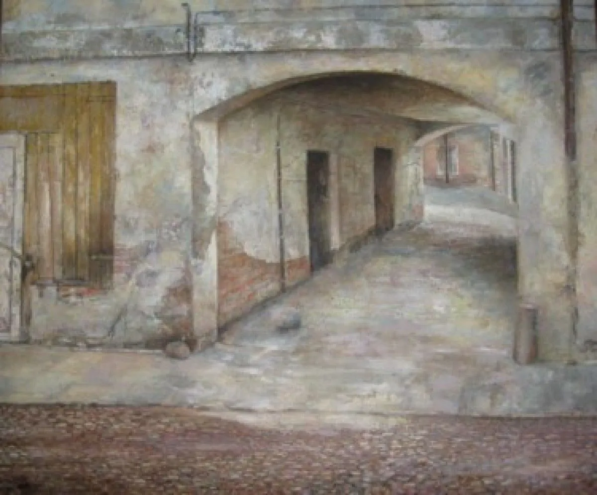 Vilnius Oldtown, artwork by Evaldas SEMETULSKIS