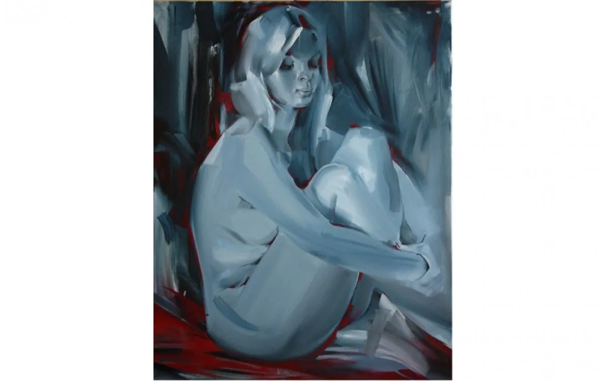 Grey and Red, œuvre de Tatiana Ivanova