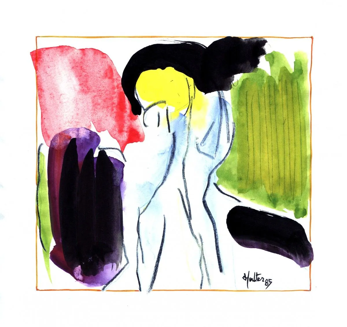 Effigie 1, artwork by Alain HALTER