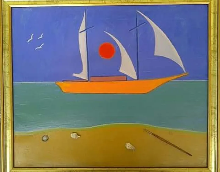 "Anchor ", œuvre de Elvin Manoku