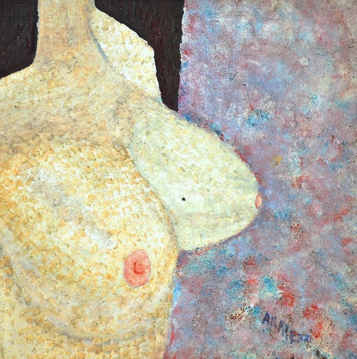Boobs, artwork by Ali AlEzzi