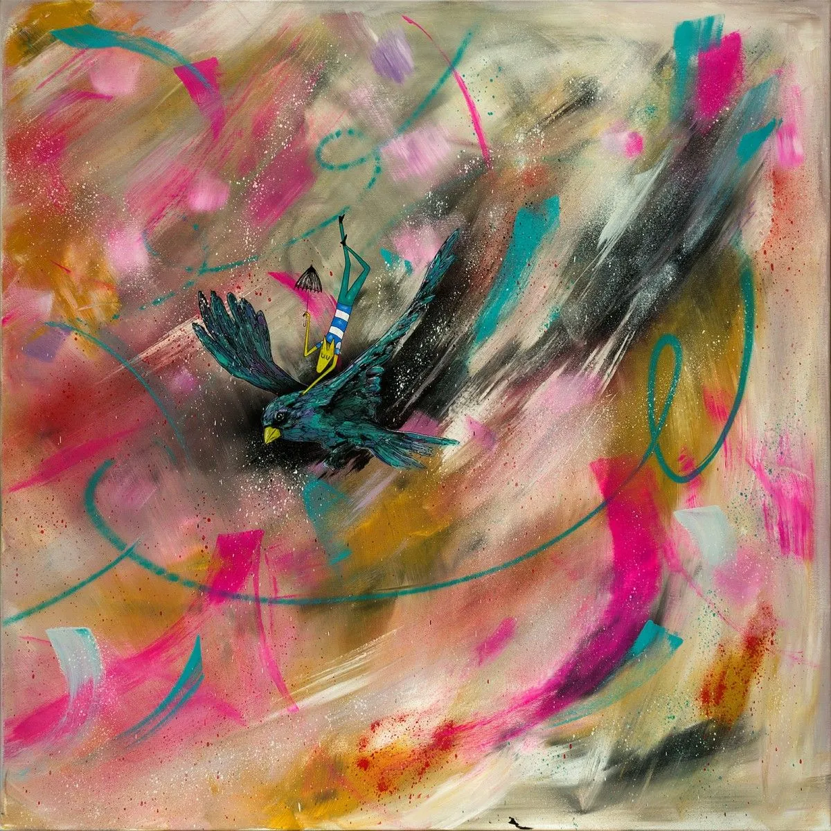 bird, artwork by david selor