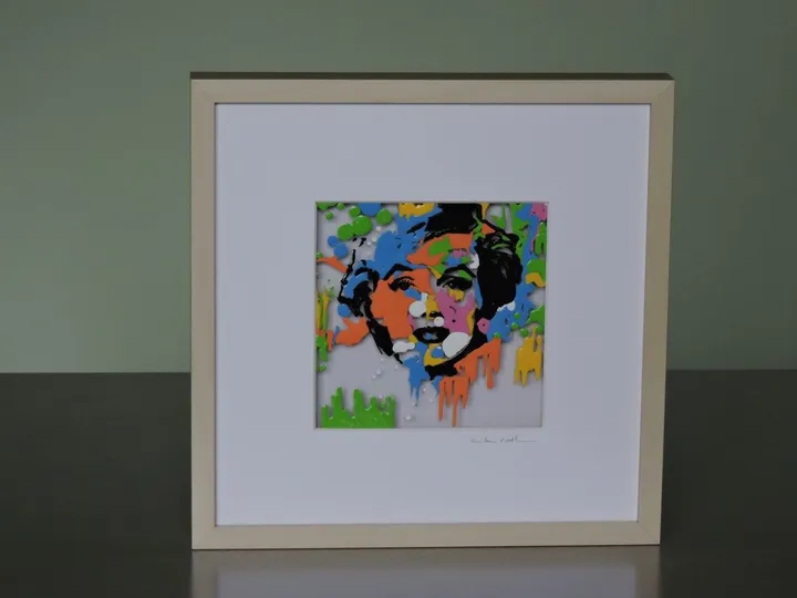 Marilyn 6, artwork by Rita Vandenherrewegen