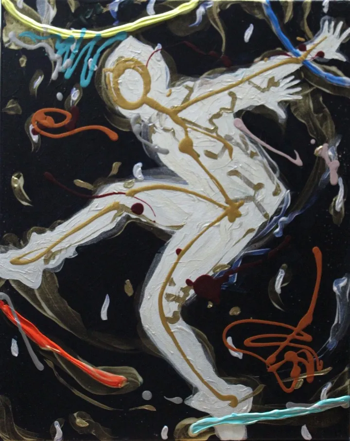 "Sticky Stick Man", œuvre de Dicky Joe Santos