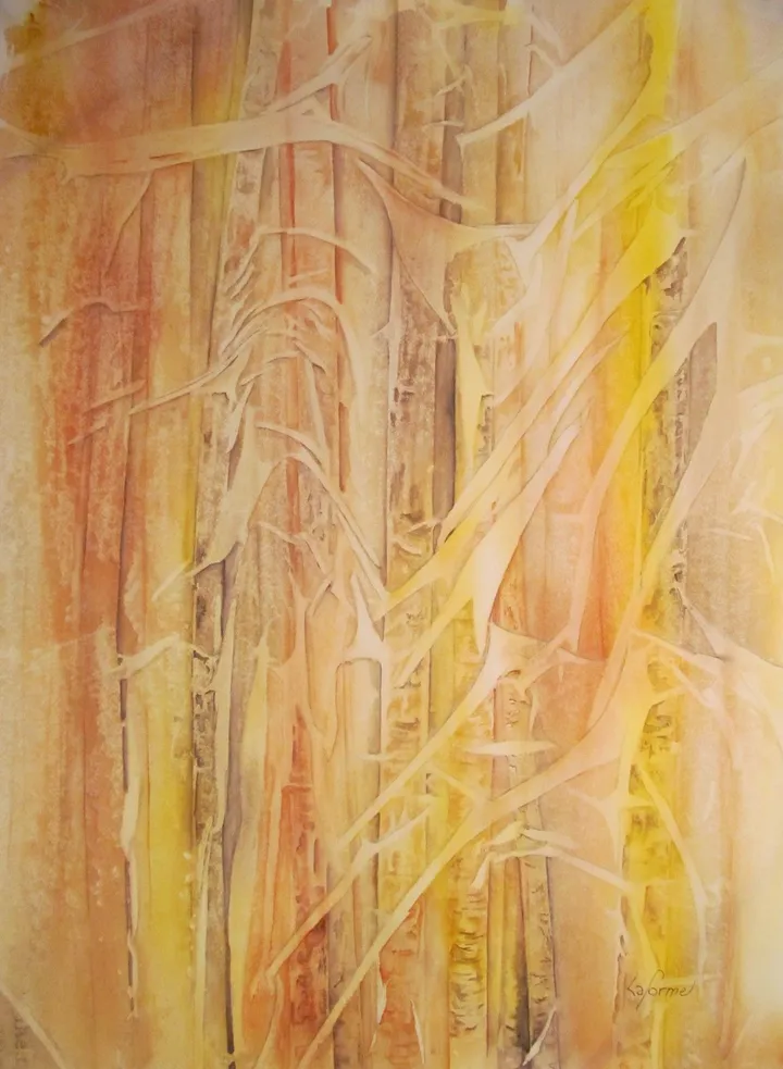 À la lisière III, artwork by Louise Laforme