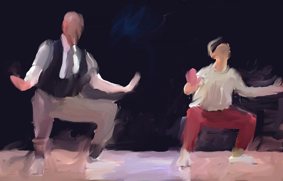 Boogie Woogiers, artwork by Harry Spitz