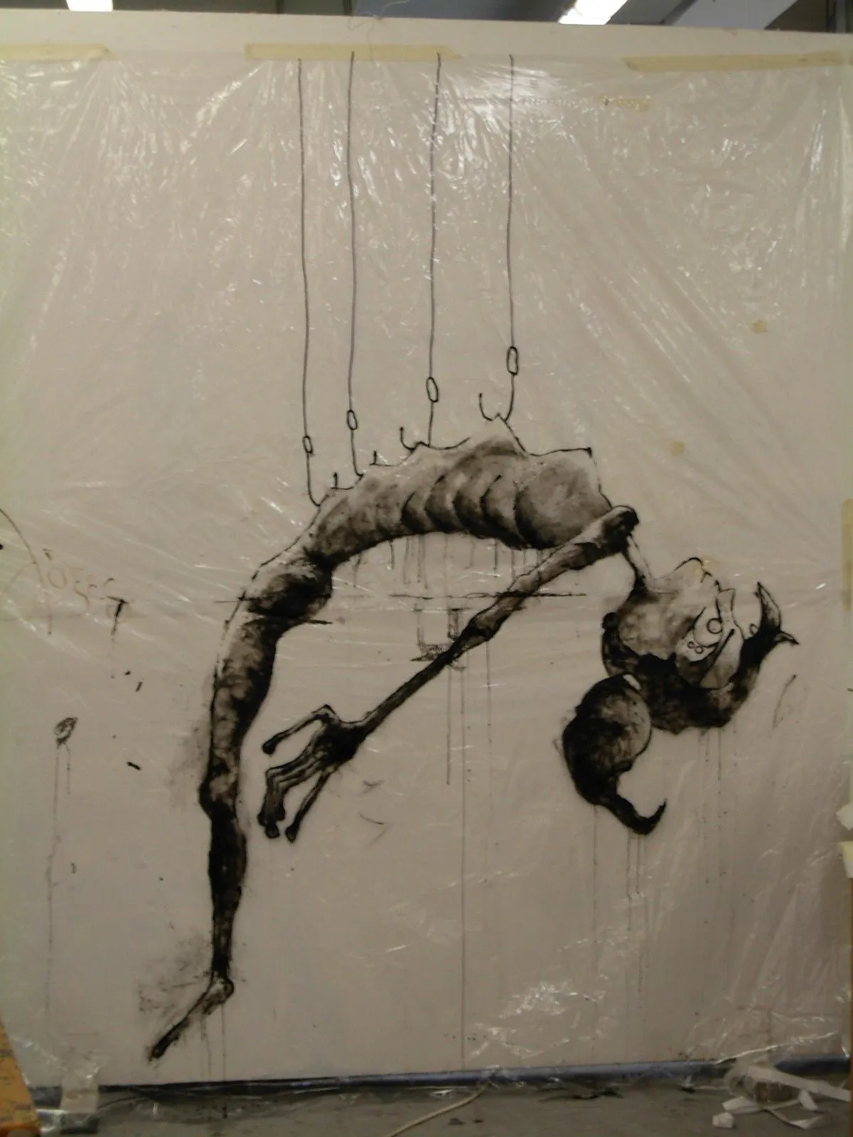 Suspension, artwork by Sophia Paraskevopoulou
