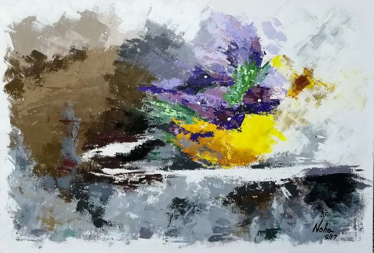 Flowers, œuvre de Noha Taha