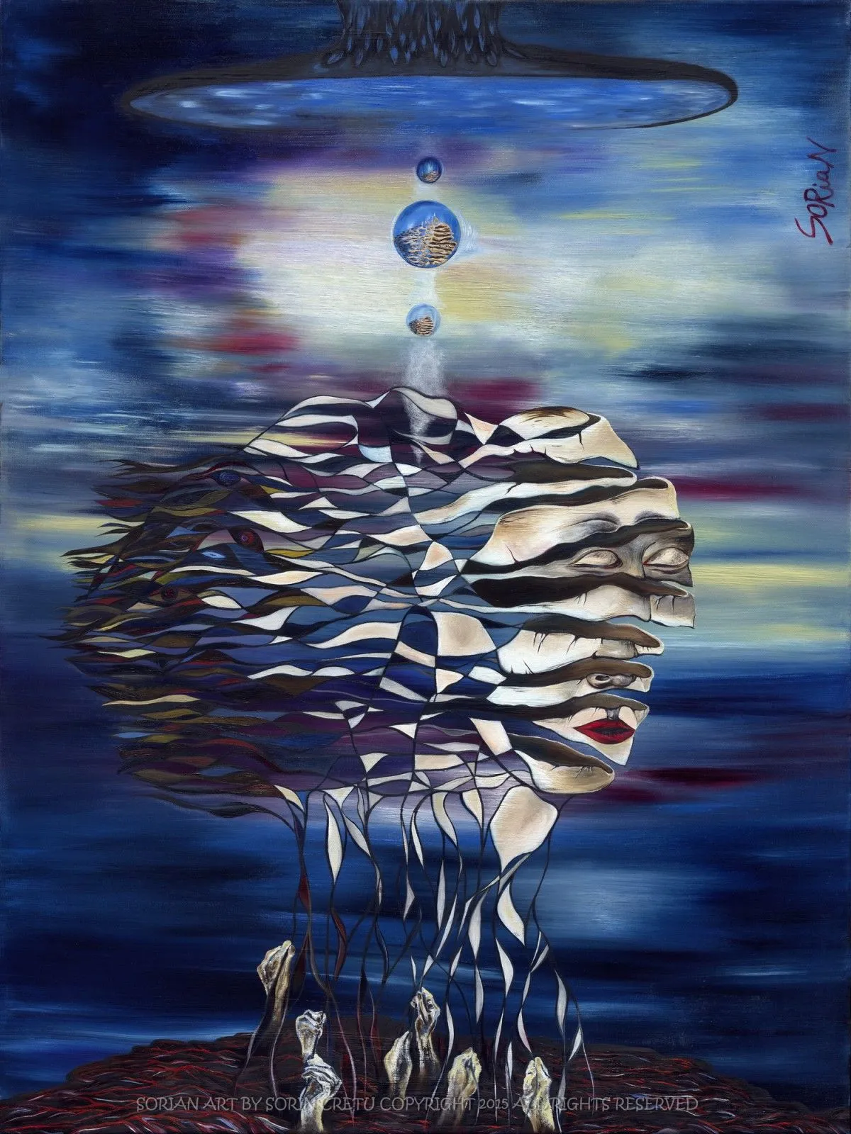 Birth of self, artwork by SORiaN ArT by Sorin Cretu