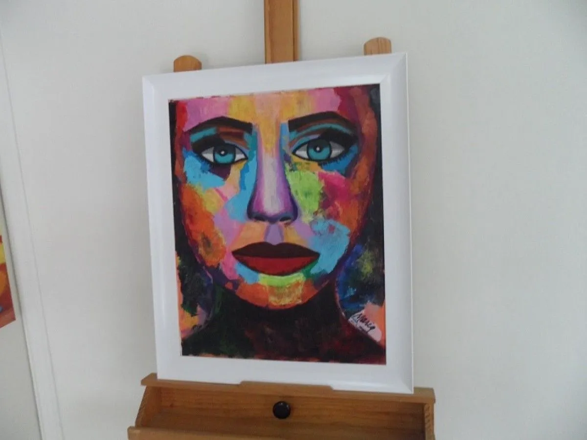 celeste, artwork by Maribel Garcia