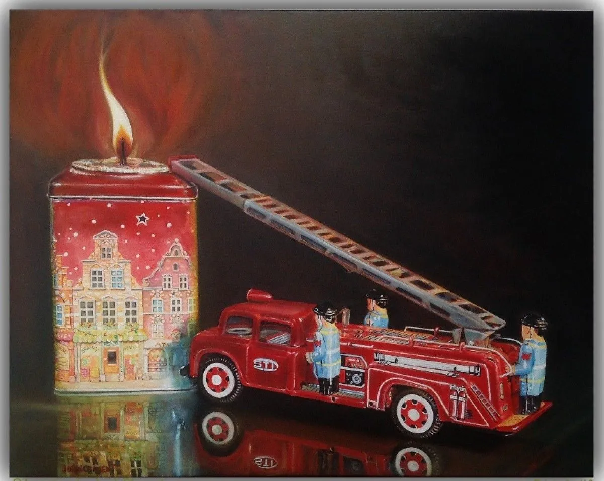 Firemannnn, artwork by Jordi Climent