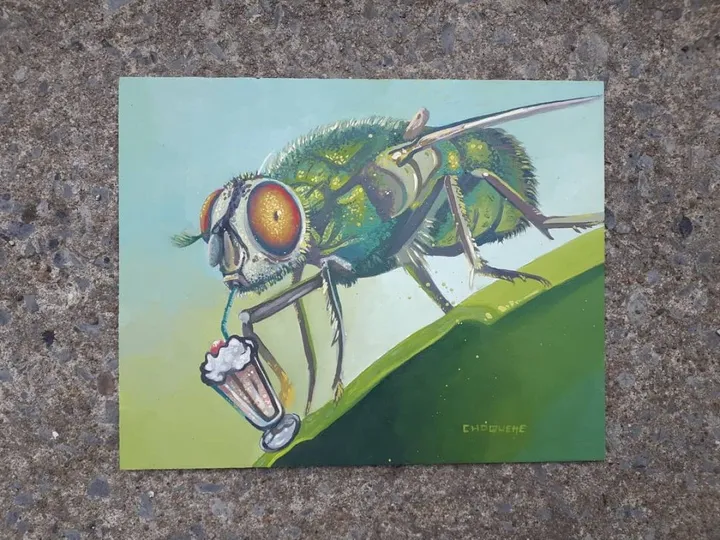 Slurp Slurp Mzzz, artwork by Laurianne Choquette