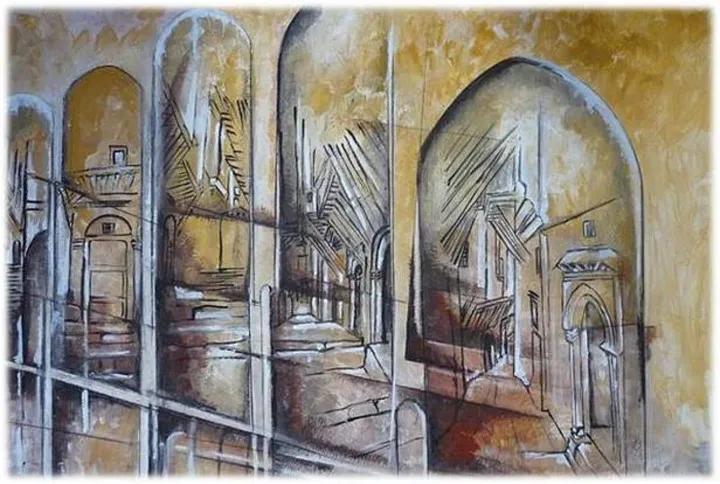 Les passages de l'histoire., œuvre de Elfounoun Eldjamila