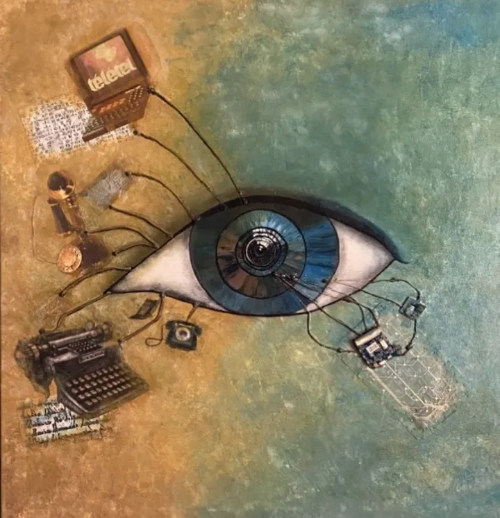 Message, artwork by Anne Antoine