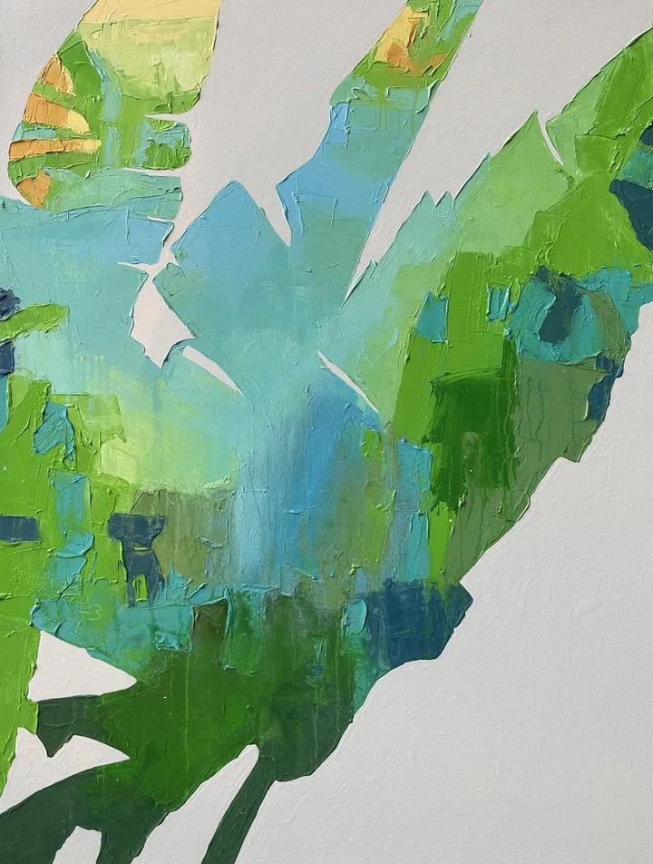 Tropical Elegance 2, artwork by Abhishek Kumar