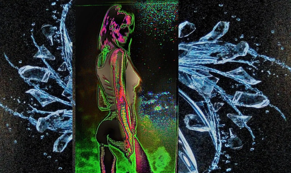 NIGHT WOMAN, œuvre de WILL PETRALLI