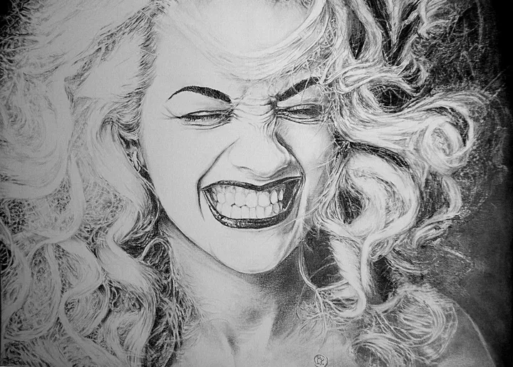 Rita Ora, œuvre de Patrick Pletinckx
