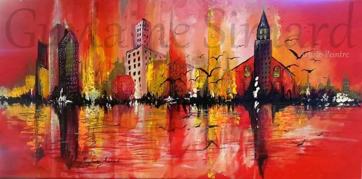 Le jour d'après (The day after), œuvre de Guylaine Simard