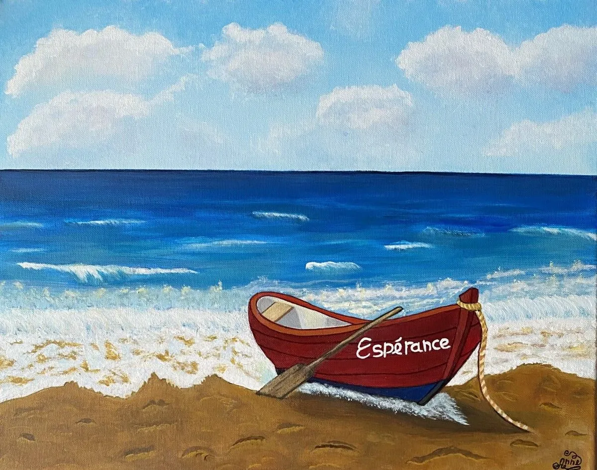 Espérance, œuvre de Anne Antoine